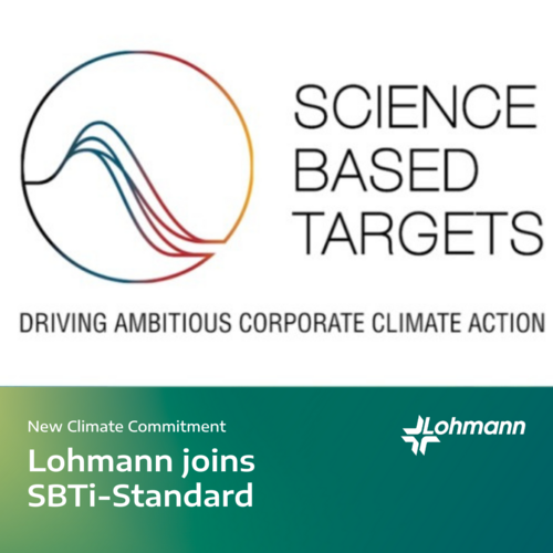 Verpflichtung zum Klimaschutz – Lohmann GmbH & Co. KG tritt der Science Based Targets Initiative bei 
